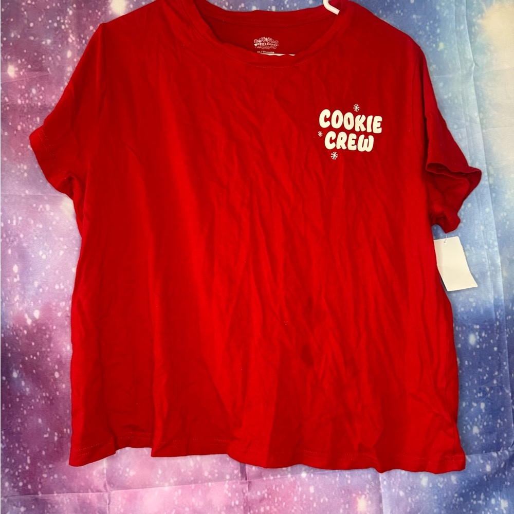 New wondershop cookie crew pajama shirt 🛍